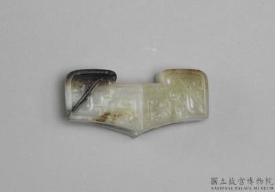 图片[2]-Jade Sword Guard with Beast Pattern, early to mid-Western Han dynasty, 206-74 BCE-China Archive